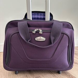 Ricardo Beverly Hills Purple Rolling Carry-On 17 inches